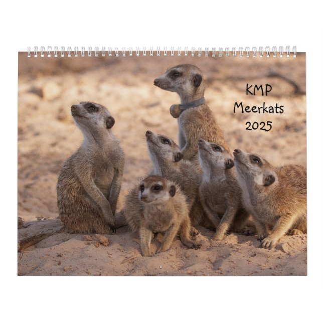 KMP Meerkat 2025 Calendar (Cover)