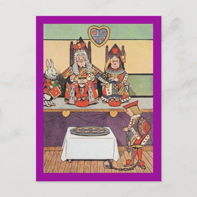 Knave of Hearts Testifies Postcard (Front)