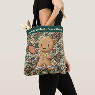 Knead More Pickleball! custom text Tote Bag
