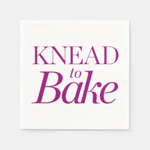 Knead To Bake Napkin
