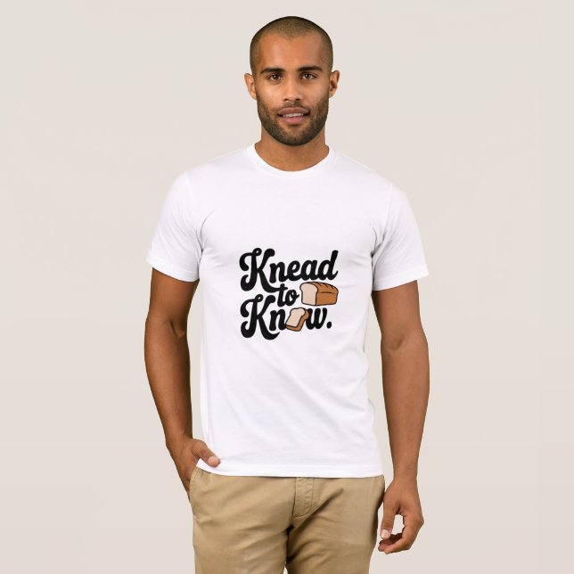 Knead to Know Cat Tee (Front Full)