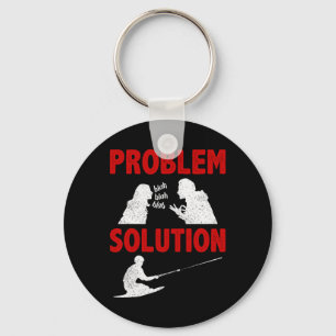 Knee Boarding Aquatic Sport Problem Solution Hobby Key Ring