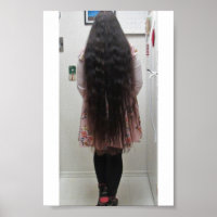 Knee Length Hair
