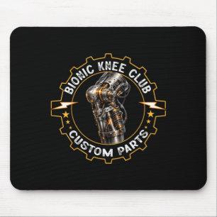 Knee Replacement Club_Funny Post Knee Surgery Mouse Pad