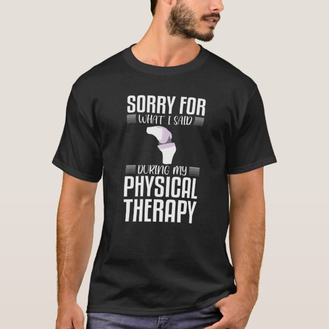 Knee Replacement Inspired Knee Recovery Related Ac T-Shirt (Front)