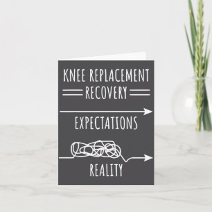 Knee Replacement Recovery Expectations Reality Sur Card