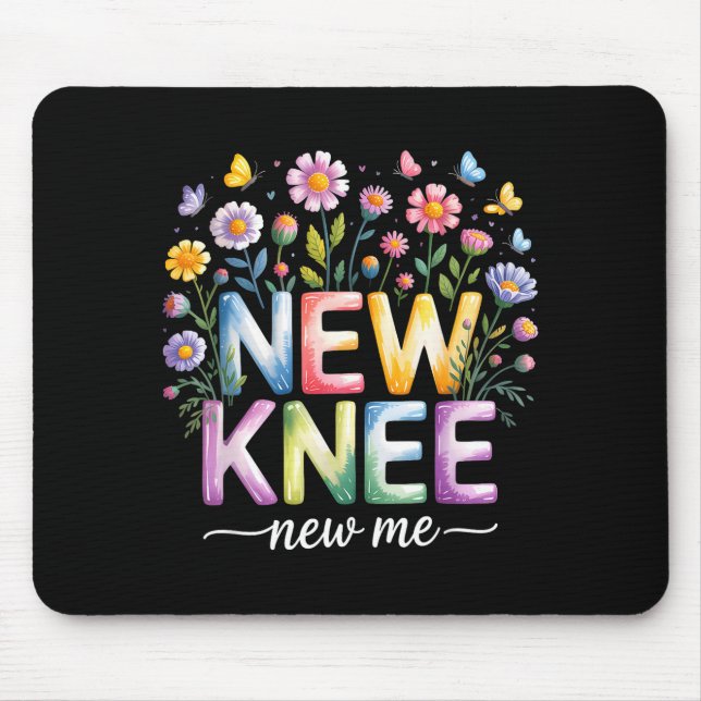 Knee Replacement Recovery Surgery Funny New Knee N Mouse Pad (Front)