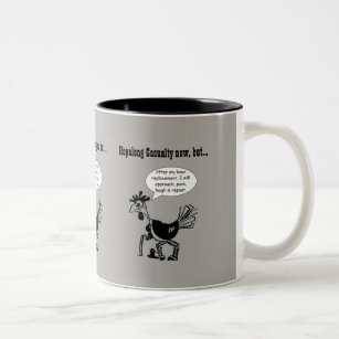 Knee Replacement Surgery - Fun Quote Two-Tone Coffee Mug