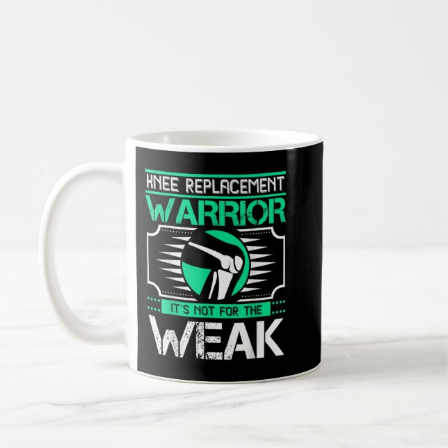 Knee Replacement Surgery Get Well Funny Gift New K Coffee Mug (Left)