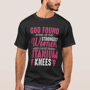 Knee Replacement Surgery Hospital Recovery Get Wel T-Shirt