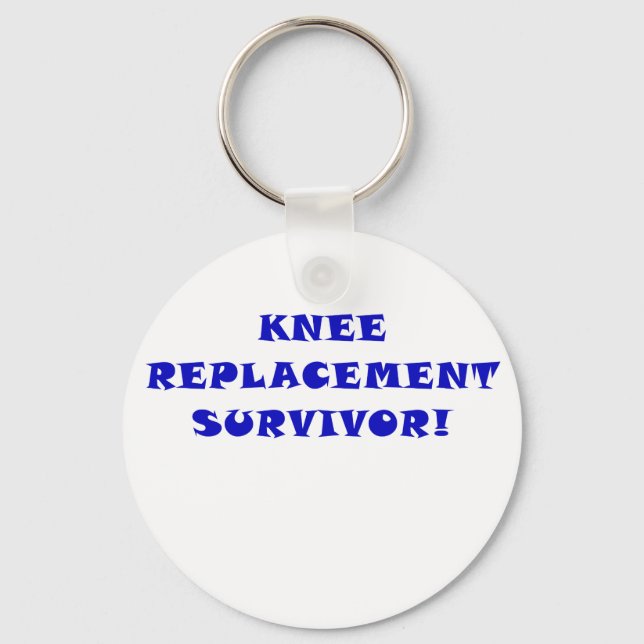 Knee Replacement Survivor Key Ring (Front)