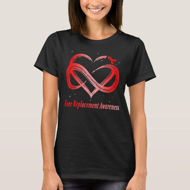 Knee Replacement Warrior T-Shirt (Front)