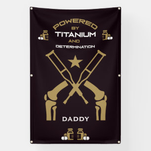 Knee Surgery Recovery Get Well Banner