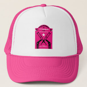 Knee Surgery Recovery Get Well Trucker Hat