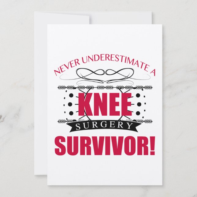 Knee Surgery Survivor (Front)
