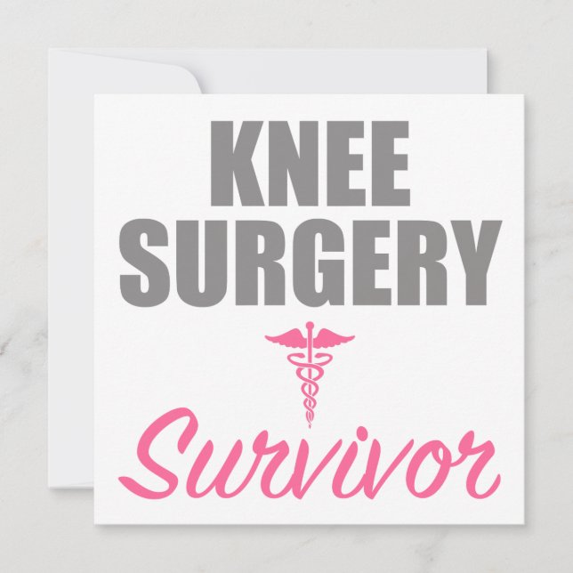 Knee Surgery Survivor (Front)
