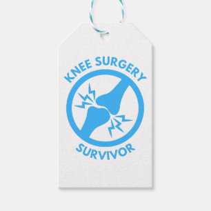Knee Surgery Survivor Gift Tags