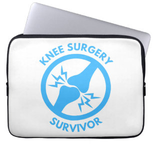 Knee Surgery Survivor Laptop Sleeve