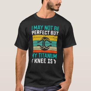 Knee Surgery Survivor Retro Bionic Club Knee Repl T-Shirt