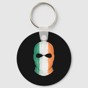 Kneecap Tricolour Balaclava Key Ring