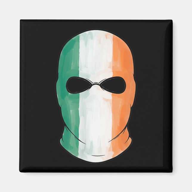 Kneecap Tricolour Balaclava  Magnet (Front)