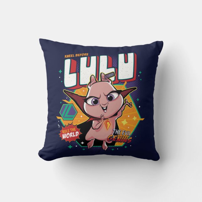 Kneel Before Lulu Cushion (Front)