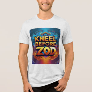 Kneel Before Zod - Iconic Command Tee