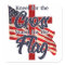 Kneel for the Cross, Stand for the Flag Sticker