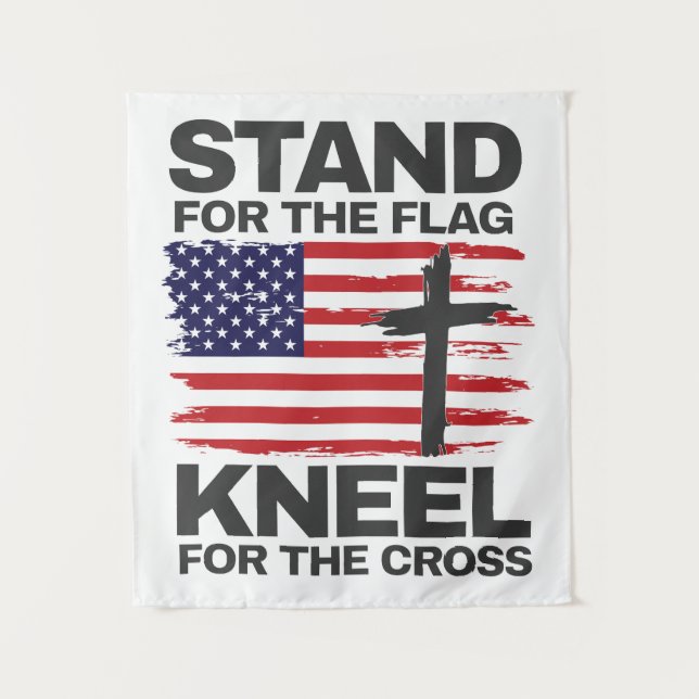 Kneel for the Cross Tapestry (Front)