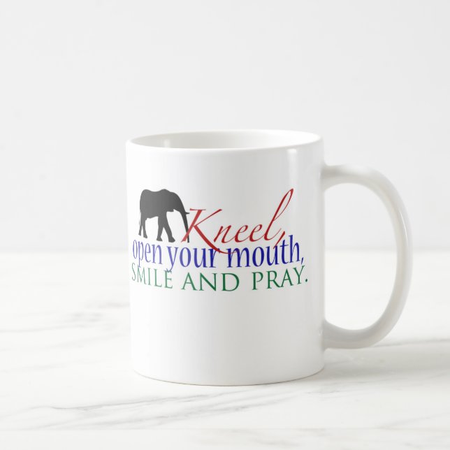 Kneel WFE Colour Mug Small Logo (Right)