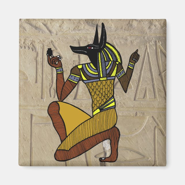 Kneeling Anubis Magnet (Front)