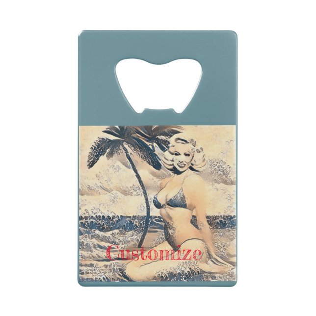 Kneeling Blonde Bikini Model Thunder_Cove (Front)