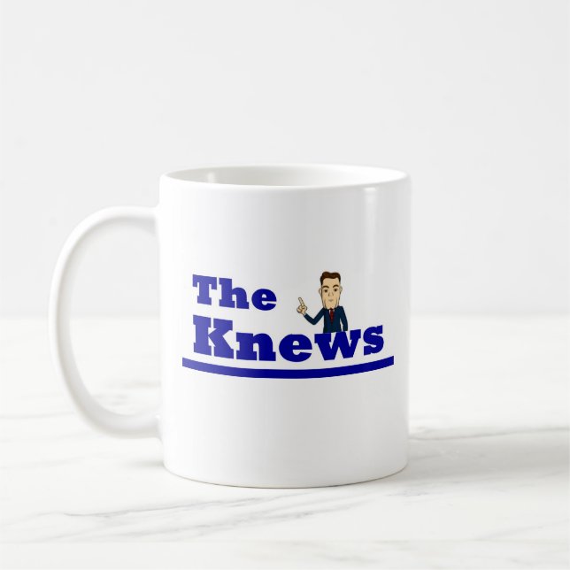 Knewsie coffee mug (Left)