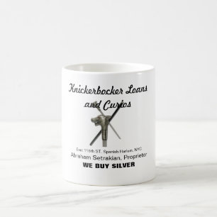 KnickerBocker loans souvenier mug