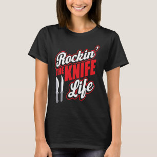 Knife Collecting For Knife Collector Knife Enthusi T-Shirt
