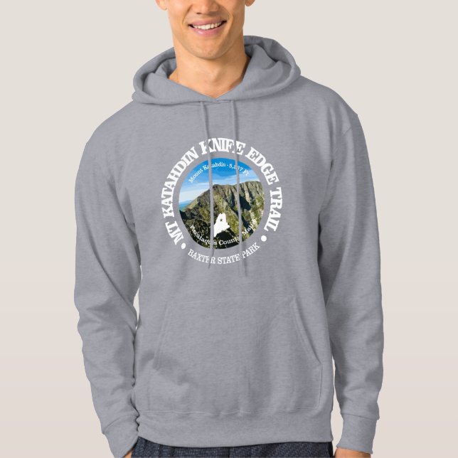 Knife Edge Trail (Katahdin) Hoodie (Front)