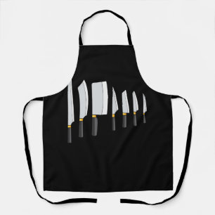 Knife Kit Kitchen Tools Cooking Gadget Tee Chef We Apron