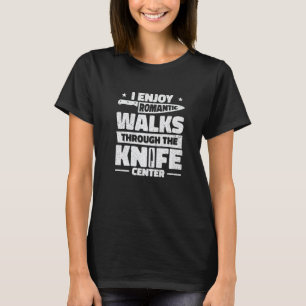 Knife Maker Knife Making Bladesmith Smithing Knife T-Shirt
