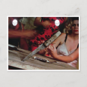 knife thoughts postcard
