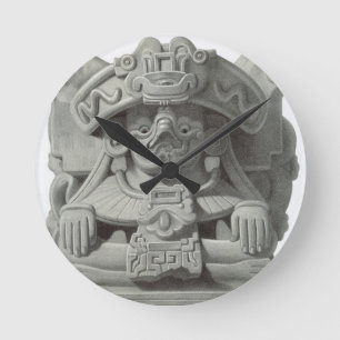 Knife used for cutting out the hearts of sacrifici round clock