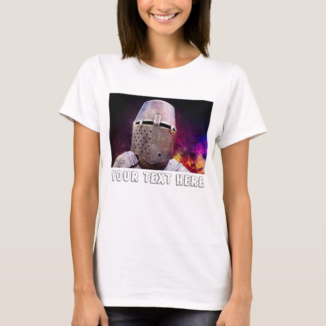 Knight - Add your text T-Shirt (Front)