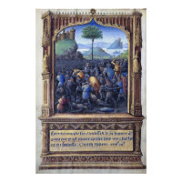 Knight Battle Mediaeval Manuscript Antique Vintage