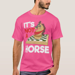 Knight Chess Piece Chess Player Funny Board Game C T-Shirt