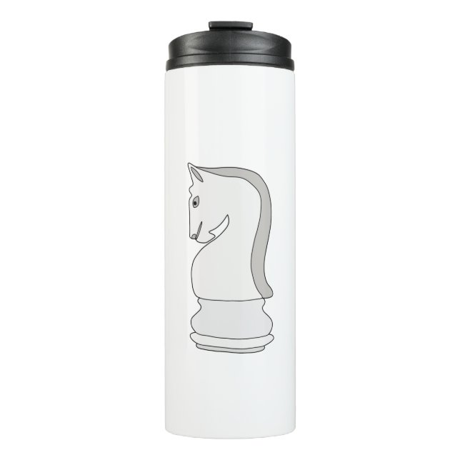 Knight Chess Thermal Tumbler (Front)