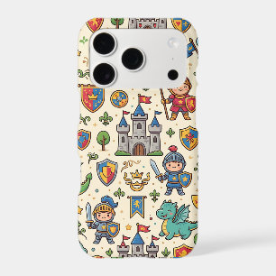 Knight Dragon Castle iPhone 17 Case