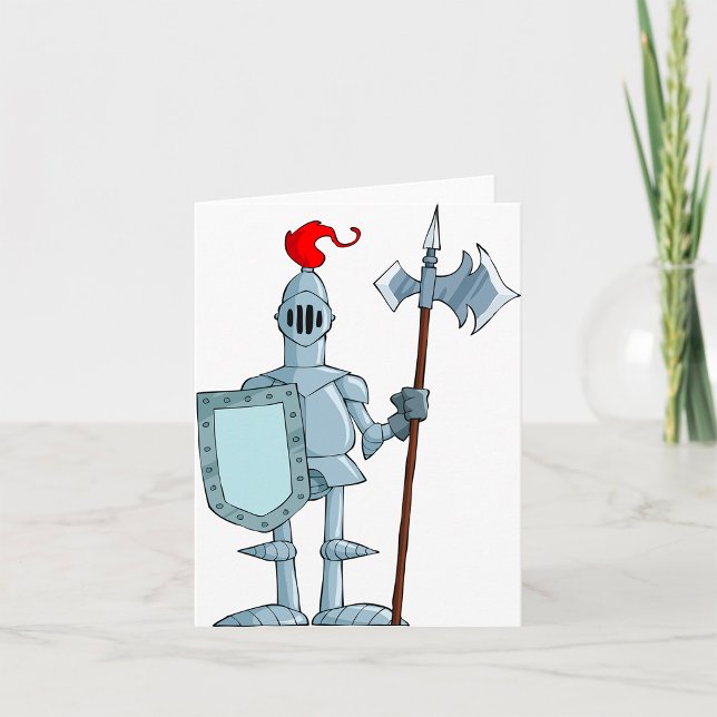 Knight In Armour Note Cards (Creator Uploaded)