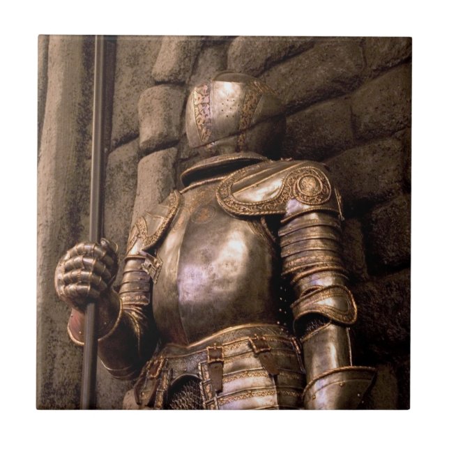 Knight in Armour Tile (Front)
