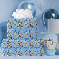 Knight in Shining Armour Custom Blue Boys Birthday
