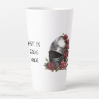 Knight in Shining Armour Helmet Red Roses