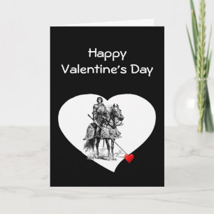 Knight in Shining Armour Love Valentine Humour Holiday Card